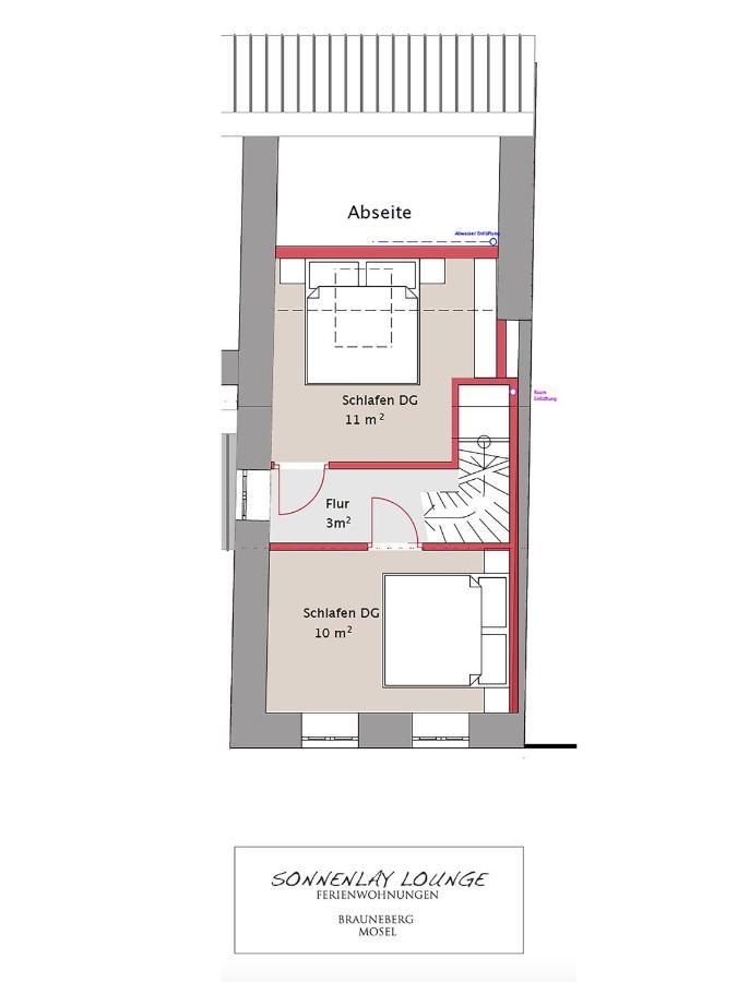 Sonnenlay Lounge - Studio & Ferienhaus Brauneberg Exteriör bild